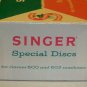 Vintage Singer Special Discs for Zig Zag Model 600 & 603 Part No. 21976