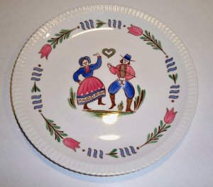 Vintage Syracuse China Shell Edge Lancaster Dinner Plate