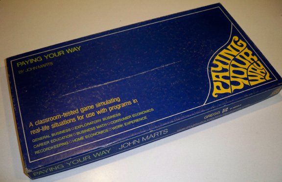Vintage 1975 McGraw-Hill Paying Your Way Board Game