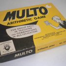 Vintage 1955 Kenworthy Educational Multo Arithmetic Game