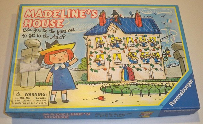Vintage Ravensburger 1995 Madeline's House Board Game