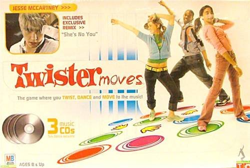 Milton Bradley Twister Moves Jesse McCartney Game