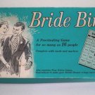 Vintage Bridal Shower Game Bride Bingo 1970 MIB