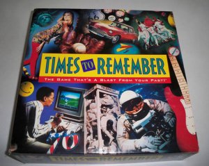 Vintage 1991 Milton Bradley Times to Remember Trivia Game
