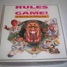 Vintage 1995 Rules of the Game! Sports Trivia Board Game