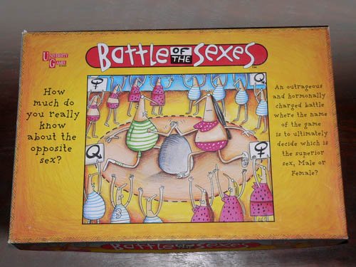 Vintage 1999 Battle of the Sexes Game by University Games