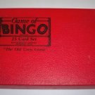 Vintage 1933 Milton Bradley Game of Bingo 25 Card Set MIB