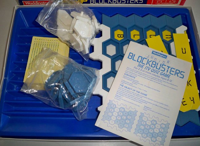 Vintage Waddingtons Junior Blockbusters Game