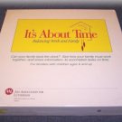 Vintage 1993 It's About Time Board Game - Aid Association for Lutherans MIB