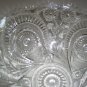 Vintage EAPG U.S. Glass Slewed Horseshoe Flared Punch Bowl, 12 Punch Cups & Glass Ladle