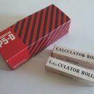 Vintage Canon Calculator P5-D Palm Printer MIB with 2 Boxes of Paper Rolls