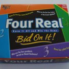 1999 University Games Four Real Board Game