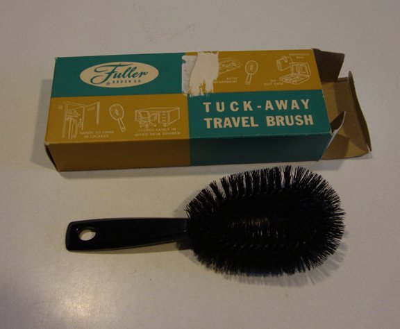 Vintage Fuller Brush Tuck-Away Travel Brush #511 - with Original Box