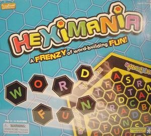 2005 Heximania A Frenzy of word-building Fun! Educational Game MIB New