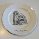 Vintage Buffalo China 1987 St. Paul's Lutheran Church Buffalo, NY 100th Anniversary Plate