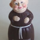 Vintage Ceramic Monk Bank - This is my bank "Thou shalt not steal" MIJ