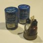 Vintage Carter's No. 492 Two Solution Ink Eradicator w/ Original Tin Canister - Set of 2