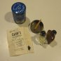 Vintage Carter's No. 492 Two Solution Ink Eradicator w/ Original Tin Canister - Set of 2