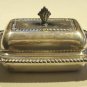 Vintage Silver Plated Oneida Ltd Small Covered Butter Dish