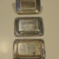 Vintage Silver Plated Oneida Ltd Small Covered Butter Dish