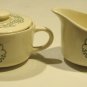 Vintage 1960s Scio Provincial Creamer and Sugar Bowl with Lid