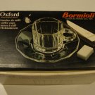 Vintage Bormioli Oxford Roberto Menghi Cup & Saucer - Set of 5 MIB