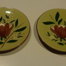 Vintage Stangl Magnolia Bread and Butter Plate set of 2
