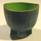 Italian Abstract Art Studio Pottery Footed Bowl