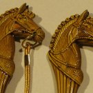 Vintage Royal Horse Head Brush and Shoe Horn Set MIJ