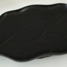 Vintage Lucky Wish Black Plastic Banana Leaf Serving Platter Tray