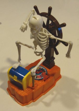 1989 Tyco Ideal Rattle Me Bones Game - Parts