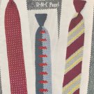 Vintage 1952 DMC Corp. Hand Crocheted Ties for Men and Boys Vol. 404 Pattern Booklet