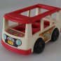 Vintage 1969 Fisher Price Little People Mini Bus 141