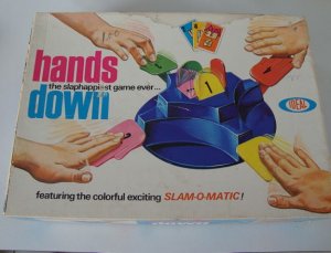 Vintage Ideal 1965 Hands Down Game