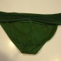 NOS La Blanca Swimsuit Green Push-Up Bra Top & Foldover Hipster Bottom Size 14