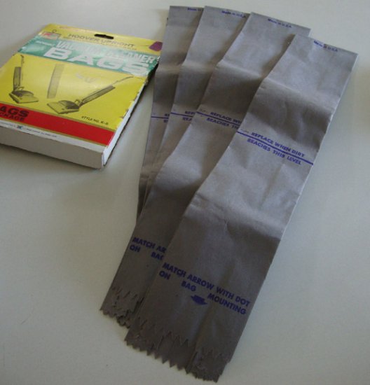 Vintage NOS Kmart K6 Vacuum Cleaner Bags for Hoover Upright Convertibles