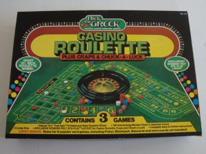 Vintage Athol Research 1978 Nick the Greek Official Casino Gambling Center Casino Roulette #714