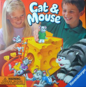 2001 Ravensburger Cat & Mouse Game