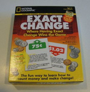 National Geographic 2005 Exact Change Educational Game