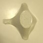 Vintage White Melamine Melmac with Gray Speckled Gravy / Sauce Server