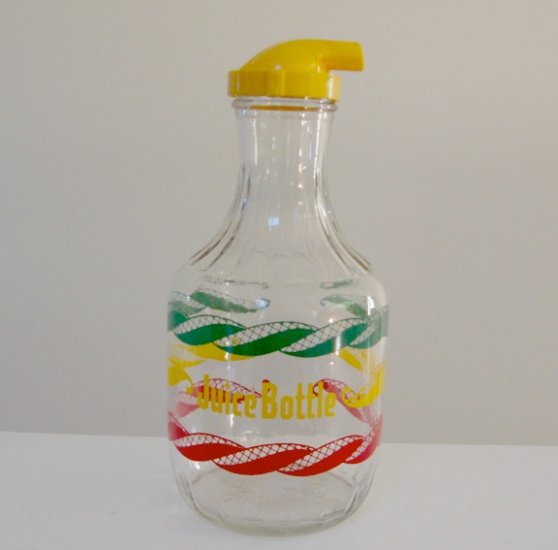 Vintage Duraglas Juice Bottle with Spout