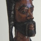 Vintage Jamaica Rastafarian Head Carving