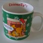 Vintage 1980s Enesco Garfield Christmas Tip No 4 Mug