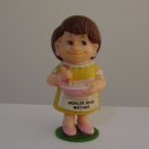 Vintage 1970 W & R Berries Co. "World's Best Mother" Figurine
