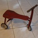Vintage Child's Red Scooter Tricycle