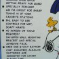 Vintage 1965 Salton JOE COOL Snoopy Wet Tunes AM/FM Shower Radio