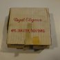 Creative Royal Elegance Fine China Japan 4 Pc. Coaster / Ashtrays MIB