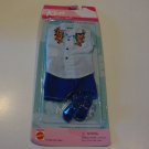 Vintage 2000 Mattel Ken Friend of Barbie Stylin' Looks Fashions Tropical Shirt Shorts Sandals MIP