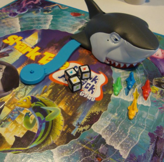 Shark Attack! Board Game Milton Bradley Replacement Parts Shark For Repair