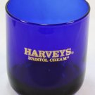 Vintage Harvey's Bristol Cream Cobalt Blue Glass